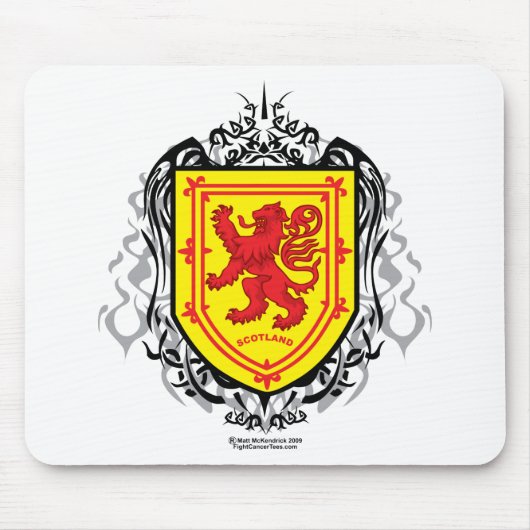 Zügelloser Löwe Stammes- Mousepad (Vorne)