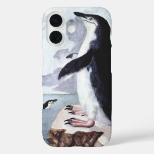 Zügelpinguin, Alte Vögel aus der Antarktis iPhone 16 Hülle