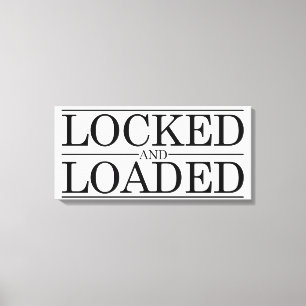 Zugeschlossen in Keuschheit Leinwanddruck