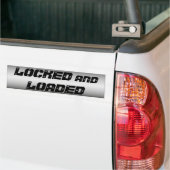 ZUGESCHLOSSENE und GELADENE 2. Änderung Autoaufkleber (Auf Lkw)