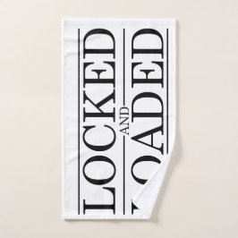 Zugeschlossener und geladener Keuschheitsentwurf Handtuch