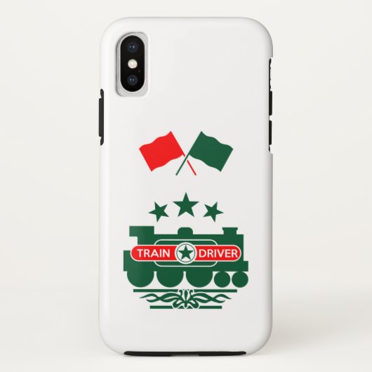 Zugfahrer Case-Mate iPhone Hülle (Rückseite)
