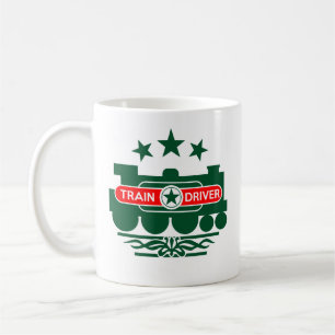 Zugfahrer Kaffeetasse