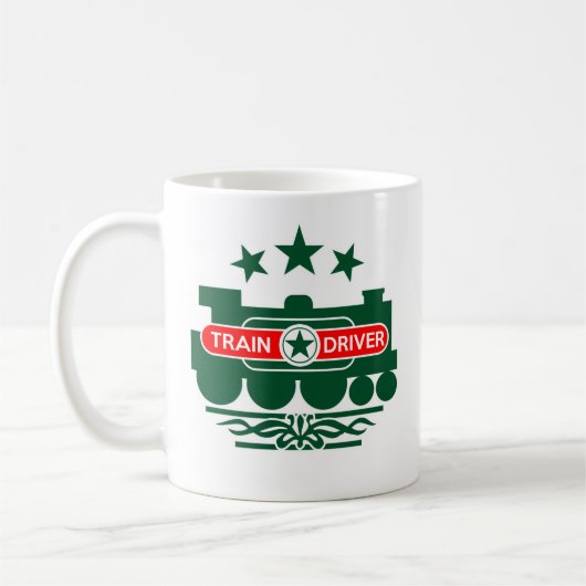 Zugfahrer Kaffeetasse (Links)
