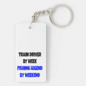 Zugfahrer Schlüsselanhänger (Rückseite)