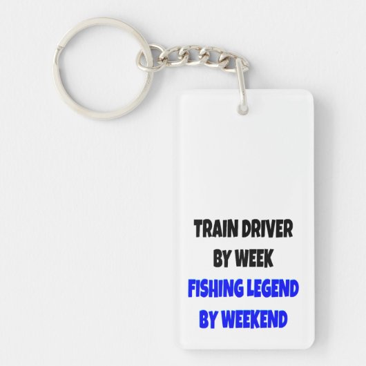 Zugfahrer Schlüsselanhänger (Vorderseite)