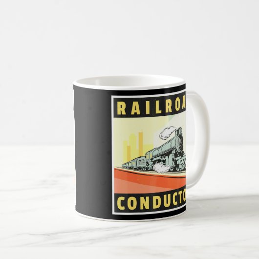 Zugfahrscheinwerfer Kaffeetasse (VorderseiteRechts)