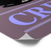 Zugfahrt Crescent Poster (Ecke)