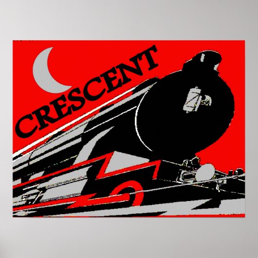 Zugfahrt Crescent Poster (Vorne)
