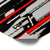 Zugfahrt Crescent Poster (Ecke)