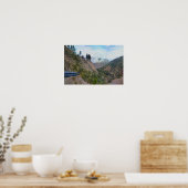 Zugfahrt nach Machu Picchu, Peru Poster (Küche)