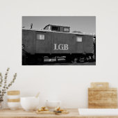 Zugfahrzeug-Foto Poster (Küche)