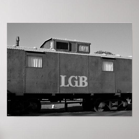 Zugfahrzeug-Foto Poster (Vorne)