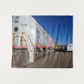 Zugfahrzeug Wandteppich (Vorderseite (Horizontal))