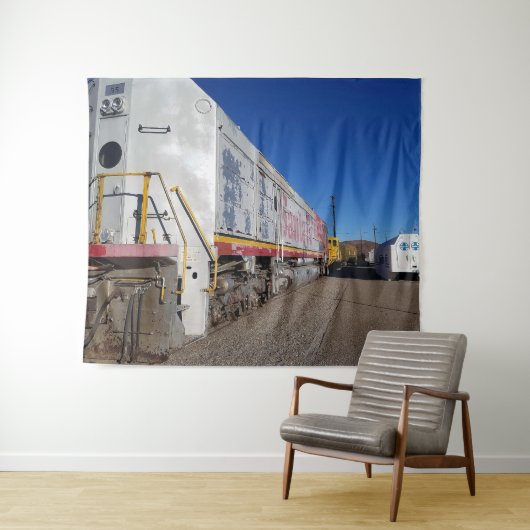 Zugfahrzeug Wandteppich (Beispiel (Horizontal))