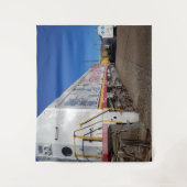 Zugfahrzeug Wandteppich (Vorderseite)