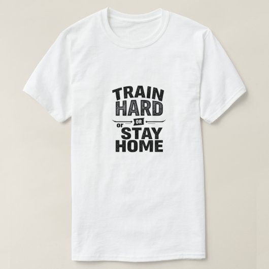 Zugfestplatte oder Bleibe Zuhause Graphic T - Shir T-Shirt (Design vorne)