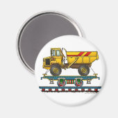 Zugflachwagen-Dump-Lkw-Magnete Magnet (Vorderseite/Rückseite)