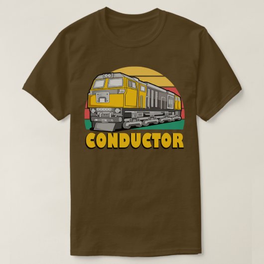Zugführer T-Shirt (Design vorne)