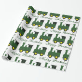 Zuggestaltung Geburtstag Geschenkpapier (Ungerollt)