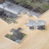 Zuggleise und kleiner Vogel Puzzle (Seite)