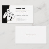 Zugharte | Boxtrainer Visitenkarte (Vorne/Hinten)