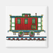 Zugkaboosen-Automagnete Magnet (Vorne)