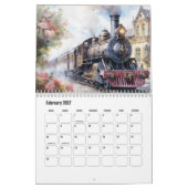 Zugkalender Kalender (Feb 2027)