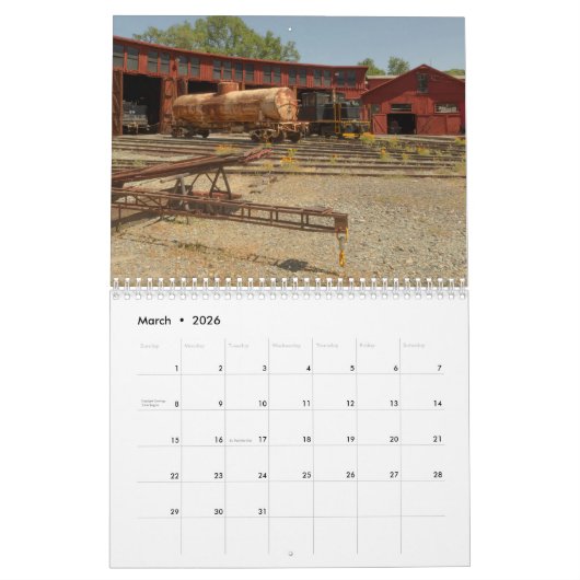 Zugkalender Kalender (Mär 2026)