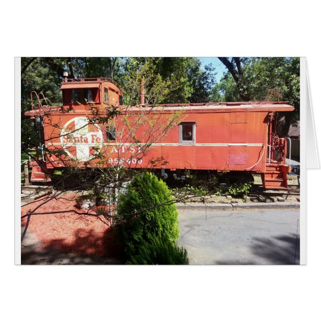 Zugkarte (innen leer) (Vorderseite (Horizontal))