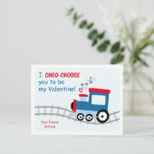 Zugklassen Feiertagspostkarte (Stehend Vorderseite)