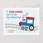 Zugklassen Feiertagspostkarte (Vorderseite)