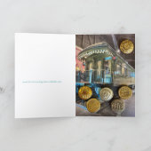 Zugknopf Eisenbahn Postkarte (Innenseite)
