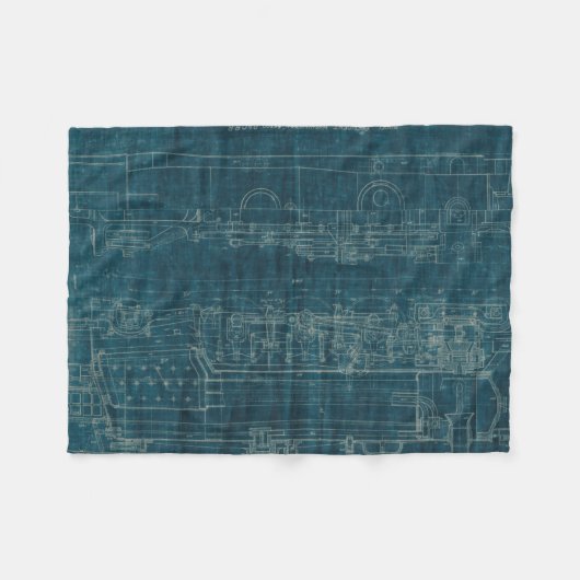 Zugkonzept I Fleecedecke (Vorderseite (Horizontal))