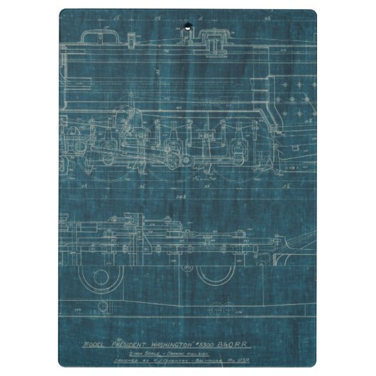 Zugkonzept I Klemmbrett (Rückseite)