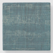 Zugkonzept I Steinuntersetzer (Vorderseite)