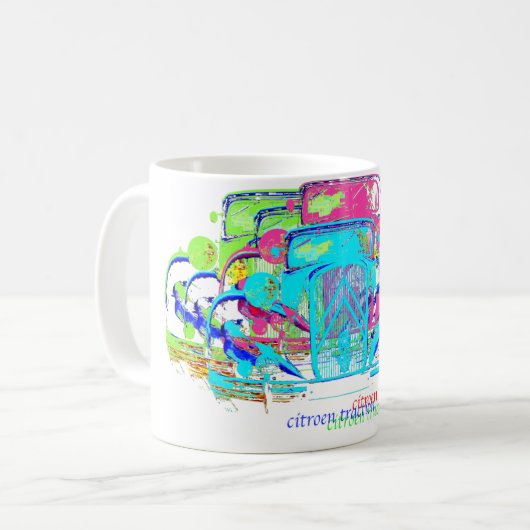 Zugkraft avant kaffeetasse (Vorderseite Links)