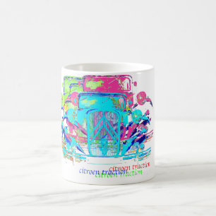 Zugkraft avant kaffeetasse