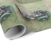 Zugkraft-Motor-Modell Geschenkpapier (Rolleneckpunkt)
