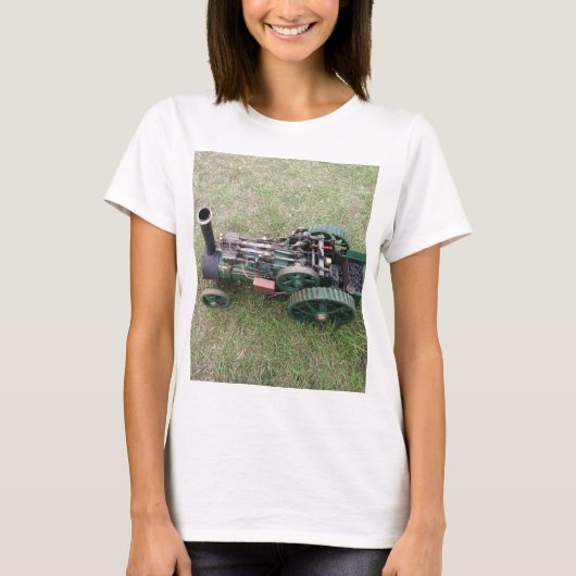 Zugkraft-Motor-Modell T-Shirt (Vorderseite)