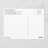 Zugküche Postkarte (Rückseite)
