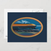 Zugkunst Postkarte (Vorne/Hinten)