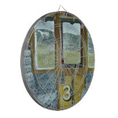 Zuglandschaft (von Eric Ravilious) Dartscheibe (Vorderseite Links)