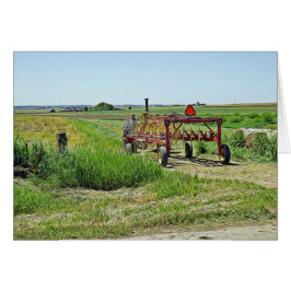 Zugmaschine auf der Betriebskarte