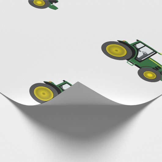 Zugmaschine Geschenkpapier (Ecke)