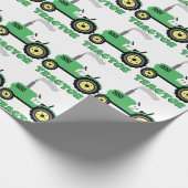 Zugmaschine Geschenkpapier (Ecke)