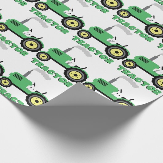 Zugmaschine Geschenkpapier (Ecke)