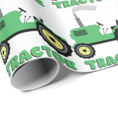 Zugmaschine Geschenkpapier (Rolleneckpunkt)