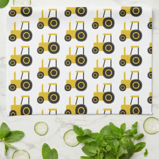 Zugmaschine Geschirrtuch (Gefaltet)