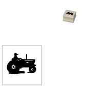 Zugmaschine Gummistempel (Stempel)